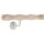 Ahorn Holz Handlauf wellenförmig Ø 42 mm gewinkelte Edelstahl Handlaufhalter - Turnstab, Gmynastikstab, Ergo-Stab & Fingertrainer
