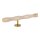 Ahorn Holz Handlauf wellenförmig Ø 42 mm gerade Edelstahl Handlaufhalter - Turnstab, Gmynastikstab, Ergo-Stab & Fingertrainer