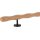Holz Handlauf Buche wellenförmig Ø 42 mm gerade Edelstahl Handlaufhalter - Turnstab, Gmynastikstab, Ergo-Stab & Fingertrainer