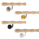 Holz Handlauf Esche wellenförmig Ø 42 mm...