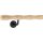 Holz Handlauf Esche wellenförmig Ø 42 mm gewinkelte Edelstahl Handlaufhalter - Turnstab, Gmynastikstab, Ergo-Stab & Fingertrainer