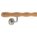 Holz Handlauf Eiche wellenförmig Ø 42 mm...