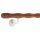 Holz Handlauf Mahagoni wellenförmig Ø 42 mm gewinkelte Edelstahl Handlaufhalter - Turnstab, Gmynastikstab, Ergo-Stab & Fingertrainer