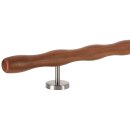 Holz Handlauf Mahagoni wellenförmig Ø 42 mm...