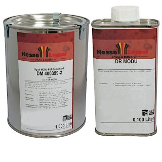 Hesse Lignal 2K Treppenlack Modu-PUR Möbellack Holzlack Klarlack Parkettlack Schichtlack - 1 kg Matt