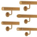 Konfigurator Aluminium Handlauf - Modell Eiche Holz Dekor