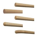 Konfigurator Holz Handlauf - Holzart Ahorn lackiert in Ø 42 mm