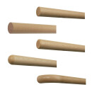 Konfigurator Holz Handlauf - Holzart Ahorn lackiert in Ø 50 mm