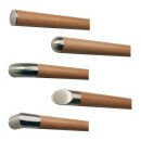 Konfigurator Holz Handlauf - Holzart Buche lackiert in Ø 50 mm