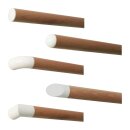 Konfigurator Holz Handlauf - Holzart Buche lackiert in Ø 50 mm