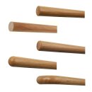 Konfigurator Holz Handlauf - Holzart Eiche lackiert in Ø 42 mm