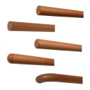 Konfigurator Holz Handlauf - Holzart Kirschbaum lackiert in Ø 42 mm