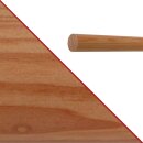 Konfigurator Holz Handlauf - Holzart Lärche lackiert in Ø 42 mm