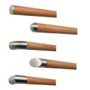 Konfigurator Holz Handlauf - Holzart Lärche lackiert in Ø 42 mm
