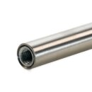 Edelstahlrohr Ø 12 mm - Ø 30 mm mit Gewinde Geländerstab Edelstahl Schwarz Weiß Treppengeländer Geländer Rohr Stange Stab Stäbe