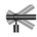 Konfigurator Edelstahl Geländer mit Handlauf Edelstahl und 2 Querstreben