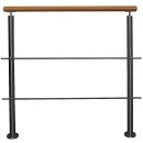 Konfigurator Edelstahl Geländer mit Handlauf Holz...