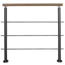 Konfigurator Edelstahl Geländer mit Handlauf Holz...