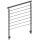 Konfigurator Edelstahl Geländer mit 7 Querstreben und Seitenabstand 50 mm