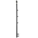 Konfigurator Edelstahl Geländer mit Handlauf Holz Buche, 3 Querstreben und Seitenabstand 30 mm