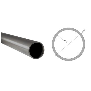 Edelstahlrohr V2A Rohr rund Profil Stange Querschnitt 16 x 1 mm Länge: 100 mm