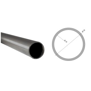 Edelstahlrohr V2A Rohr rund Profil Stange Querschnitt 16 x 1 mm Länge: 1000 mm