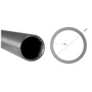 Edelstahlrohr V2A Rohr rund Profil Stange Querschnitt 25...
