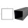 Quadrat- Rechteckrohr V2A Edelstahl in verschiedenen Querschnitten und Längen bis 6m am Stück Variante: Rechteck- Quadratprofil: 80 x 80 x 2 mm Länge: 900 mm