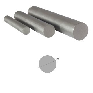 Aluminium Rundstäbe Rundrohre Flachstangen Alu Profil Rundmaterial Rund Hohlstab Rundstab (Stab massiv) 6 mm .. l u Aluminiumprofil 10cm x 4 Stück ............... (100mm 0,1m 0,10m)
