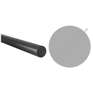 Rund- und Vierkant Edelstahl V2A Niro Vollmaterial rund Ø 16 mm Länge: 5500 mm / 550 cm / 5,5 m