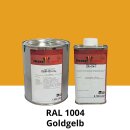Farblack Hesse Lignal 2K DBM 423 - RAL 1004 Goldgelb 1 Liter