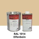 Farblack Hesse Lignal 2K DBM 423 - RAL 1014 Elfenbein 1 Liter