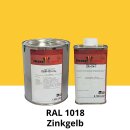 Farblack Hesse Lignal 2K DBM 423 - RAL 1018 Zinkgelb 1 Liter