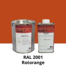 Farblack Hesse Lignal 2K DBM 423 - RAL 2001 Rotorange 1...