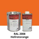 Farblack Hesse Lignal 2K DBM 423 - RAL 2008 Hellrotorange...