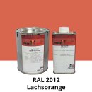 Farblack Hesse Lignal 2K DBM 423 - RAL 2012 Lachsorange 1 Liter