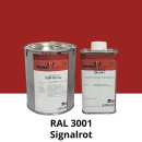 Farblack Hesse Lignal 2K DBM 423 - RAL 3001 Signalrot 1...