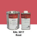 Farblack Hesse Lignal 2K DBM 423 - RAL 3017 Rosé 1 Liter