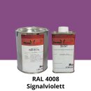 Farblack Hesse Lignal 2K DBM 423 - RAL 4008 Signalviolett 1 Liter