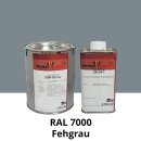 Farblack Hesse Lignal 2K DBM 423 - RAL 7000 Fehgrau 1 Liter