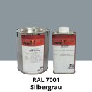 Farblack Hesse Lignal 2K DBM 423 - RAL 7001 Silbergrau 1 Liter