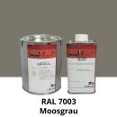 Farblack Hesse Lignal 2K DBM 423 - RAL 7003 Moosgrau 1 Liter