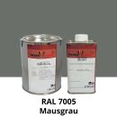 Farblack Hesse Lignal 2K DBM 423 - RAL 7005 Mausgrau 1 Liter