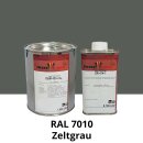 Farblack Hesse Lignal 2K DBM 423 - RAL 7010 Zeltgrau 1 Liter