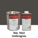 Farblack Hesse Lignal 2K DBM 423 - RAL 7022 Umbragrau 1...