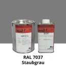 Farblack Hesse Lignal 2K DBM 423 - RAL 7037 Staubgrau 1 Liter