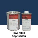 Farblack Hesse Lignal 2K DBM 423 - RAL 5003 Saphirblau 1 Liter