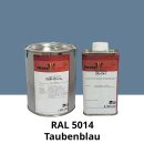 Farblack Hesse Lignal 2K DBM 423 - RAL 5014 Taubenblau 1...