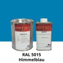 Farblack Hesse Lignal 2K DBM 423 - RAL 5015 Himmelblau 1 Liter
