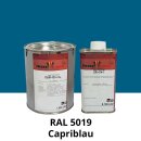 Farblack Hesse Lignal 2K DBM 423 - RAL 5019 Capriblau 1 Liter